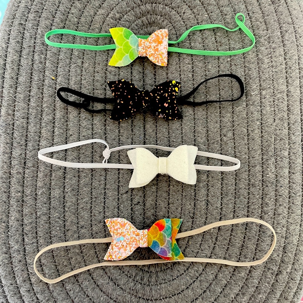 specially made infant bows